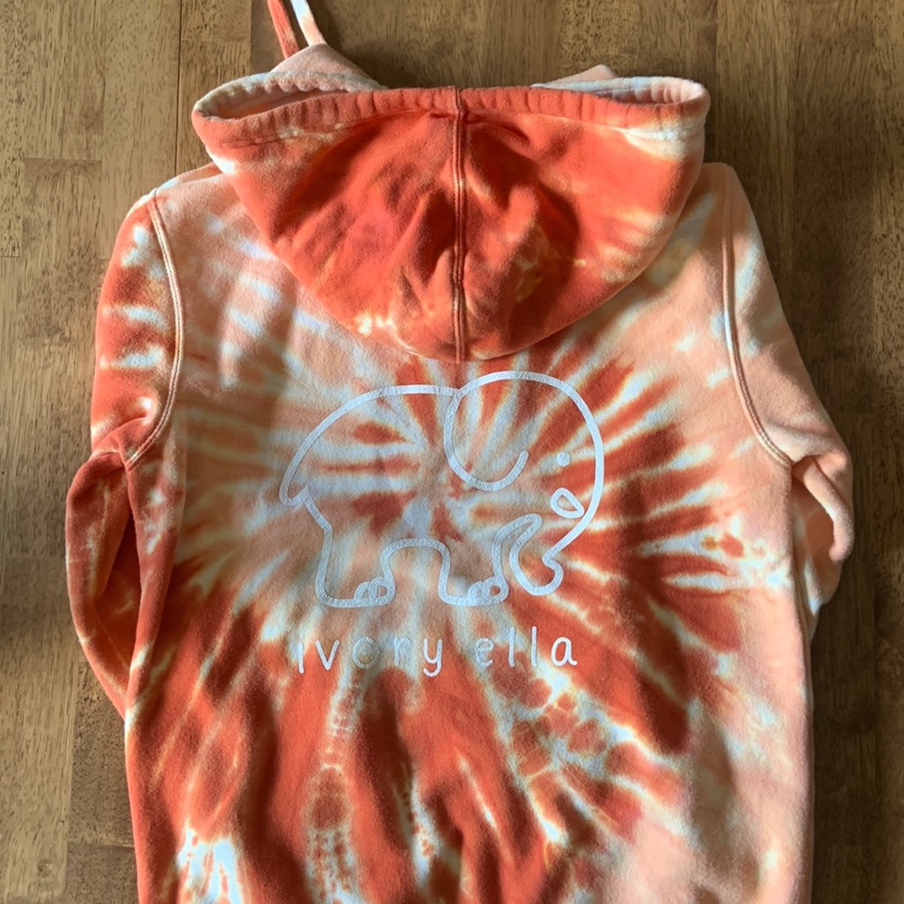 Ivory Ella Tie Dye Hoodie